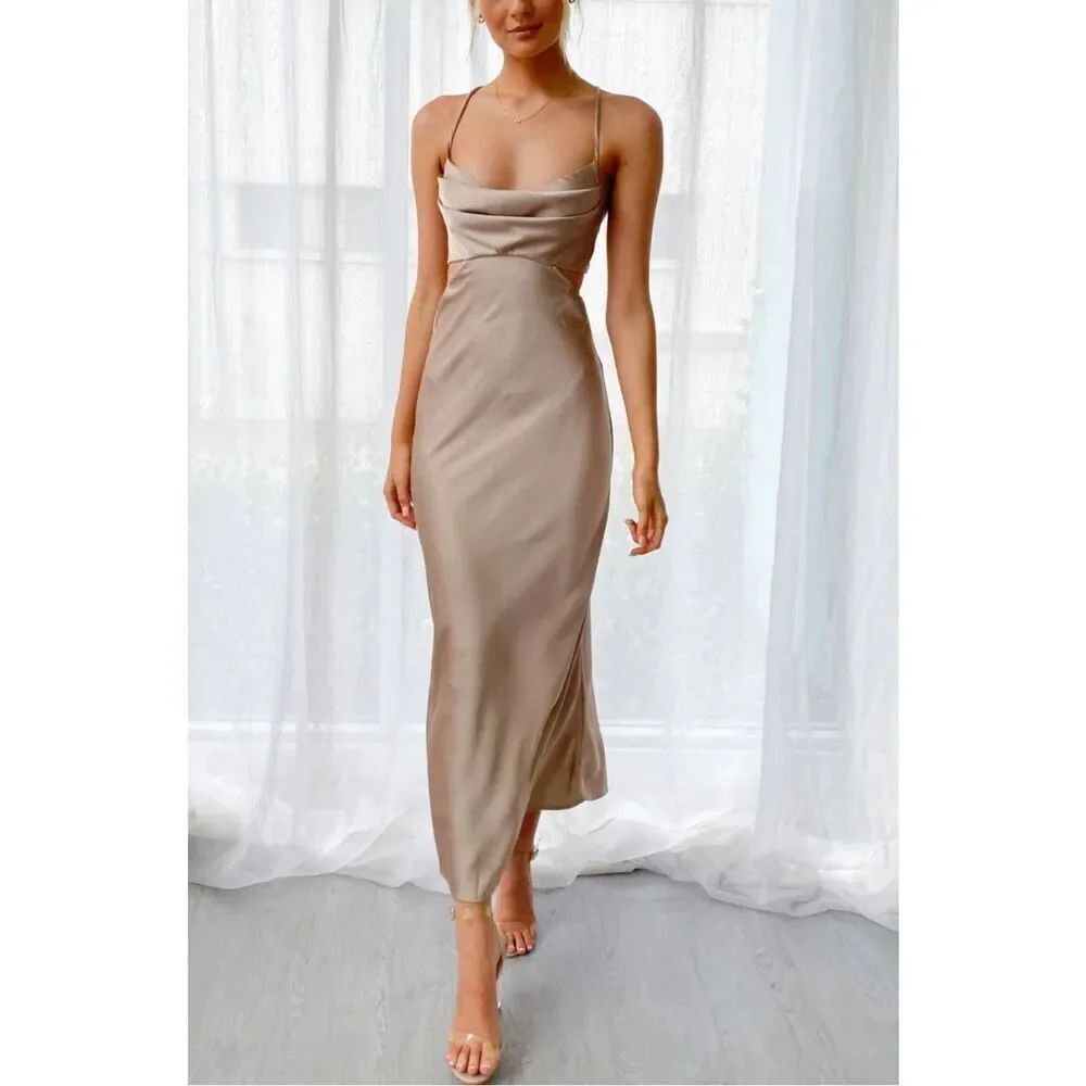Lilyful Cut Out Evening Dress
